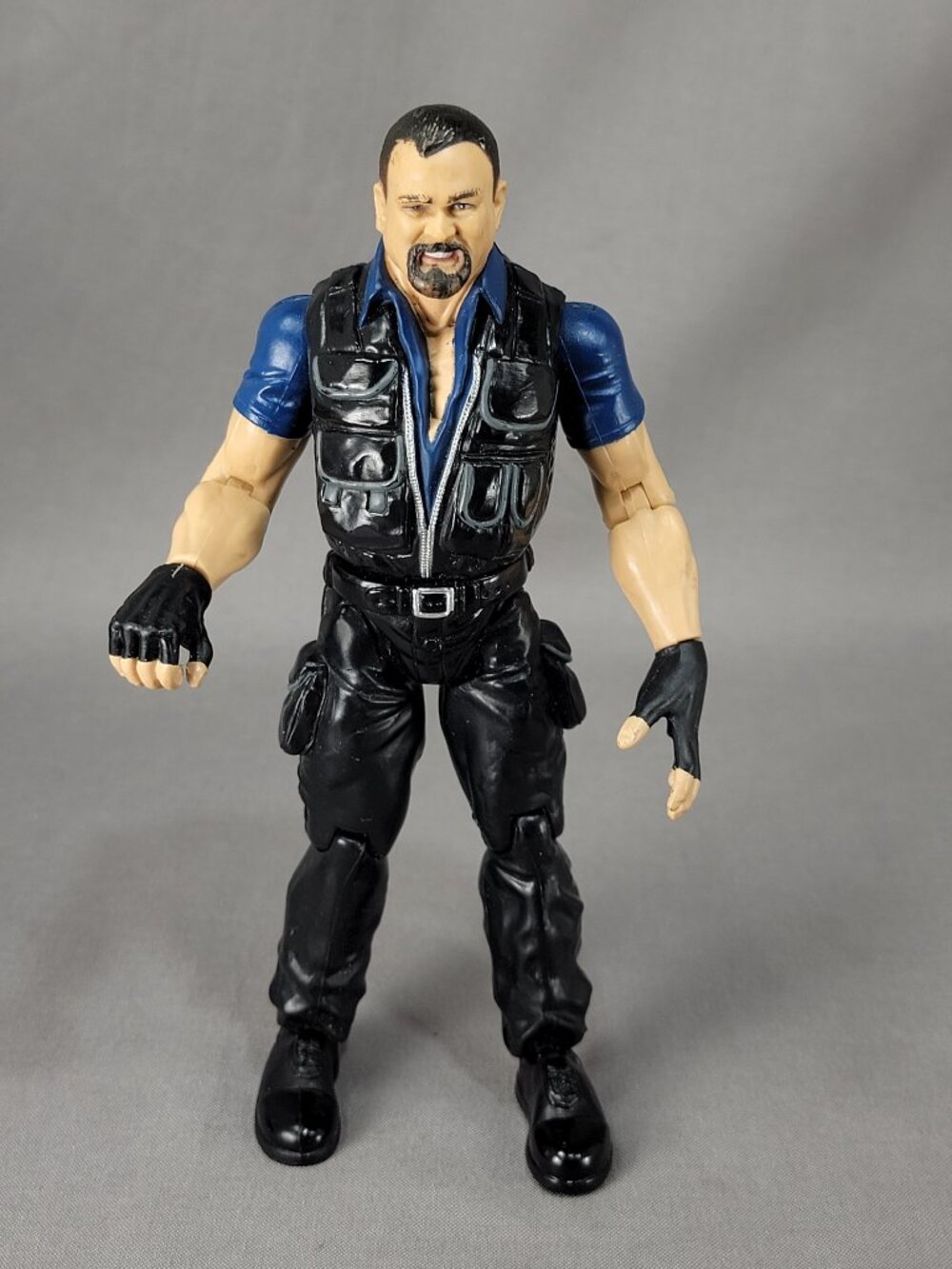 Vtg Big Boss Man Action Figure 1999 Jakks Pacific WWE WWF Titon Tron Live